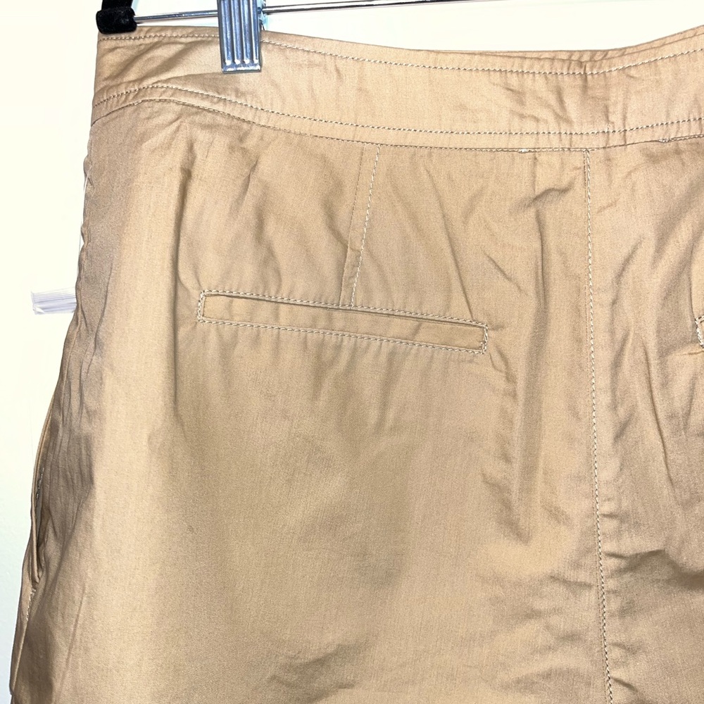 Michael Kors Khaki Shorts Dressy Casual Pocketed NWT Ladies 10 - Picture 7 of 7